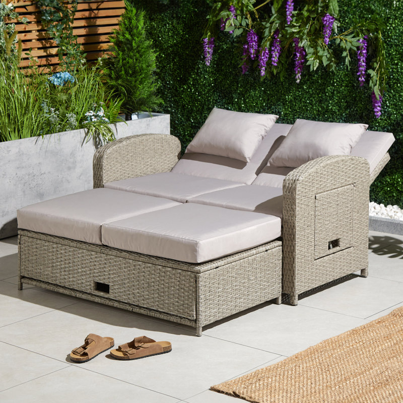 Alba Reclining Garden Sofa Set