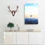 Lone Sailboat - Wrapped Canvas-56661253