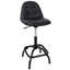 Tabouret de bar pivotant à 360 ° à hauteur réglable avec dossier haut, tabouret de comptoir moderne pour bar, magasin, cuisine