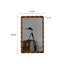 Miroir mural 35,83 "Mid-Century Modern Swirl