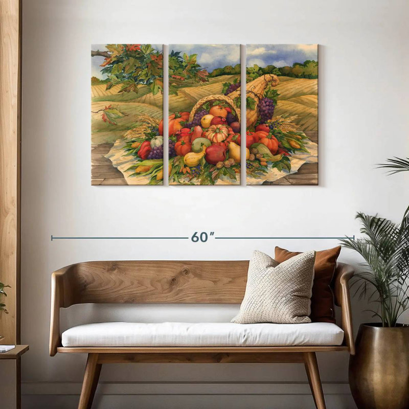 Yarlin Harvest Cornucopia, 28" H x 45" W