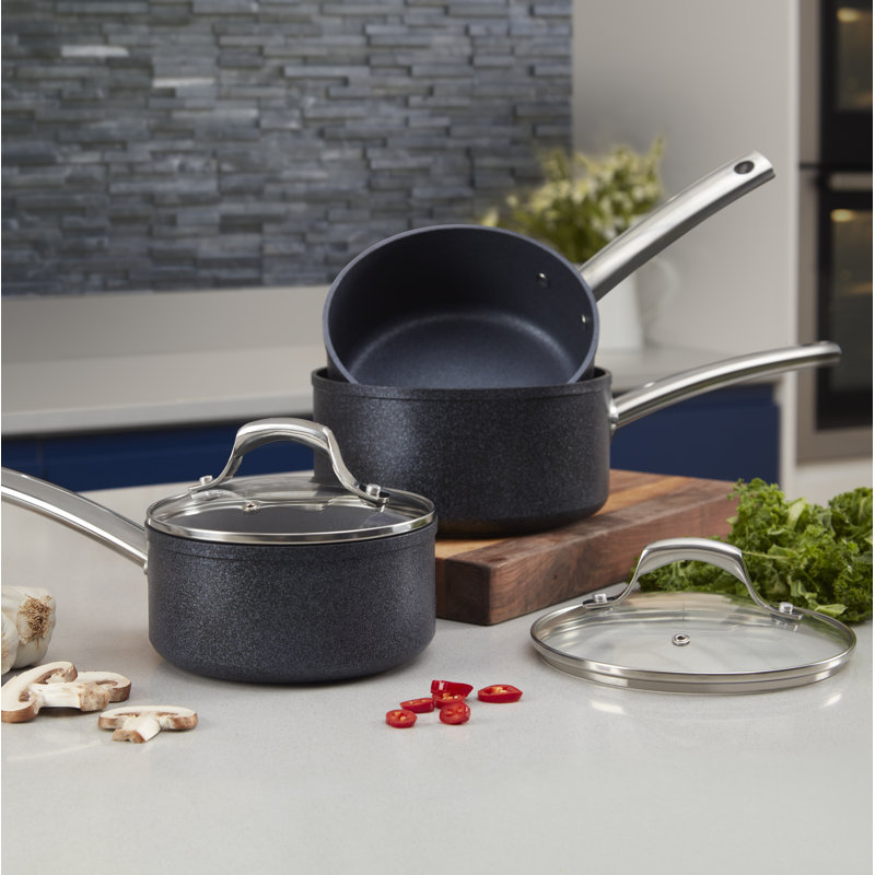 Trustone 3L Non-Stick Aluminum Saucepan Set