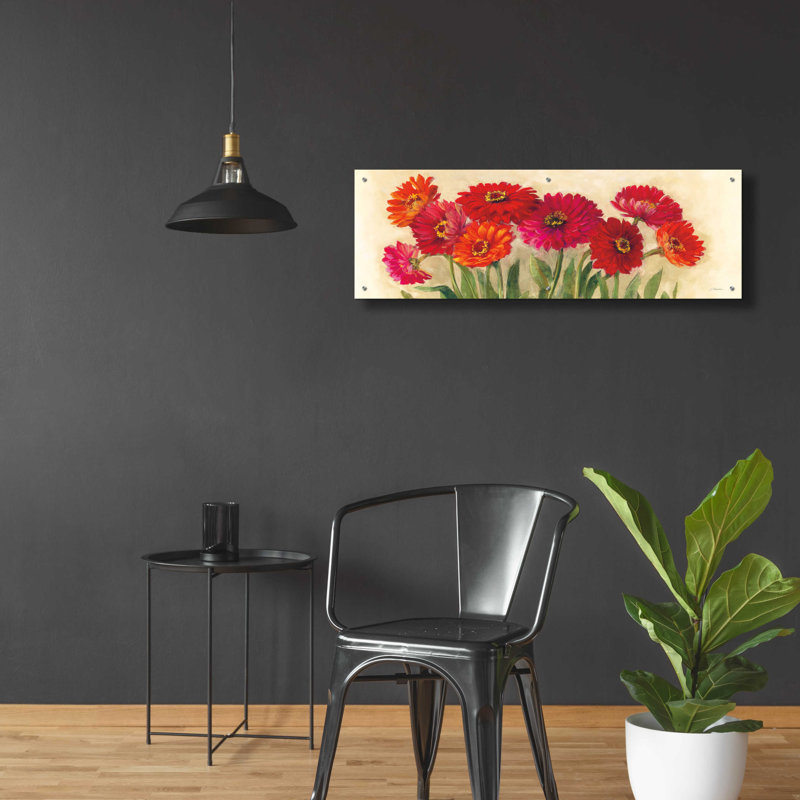 «Tickled Pink» par Carol Rowan, H 16 po x l 48 po