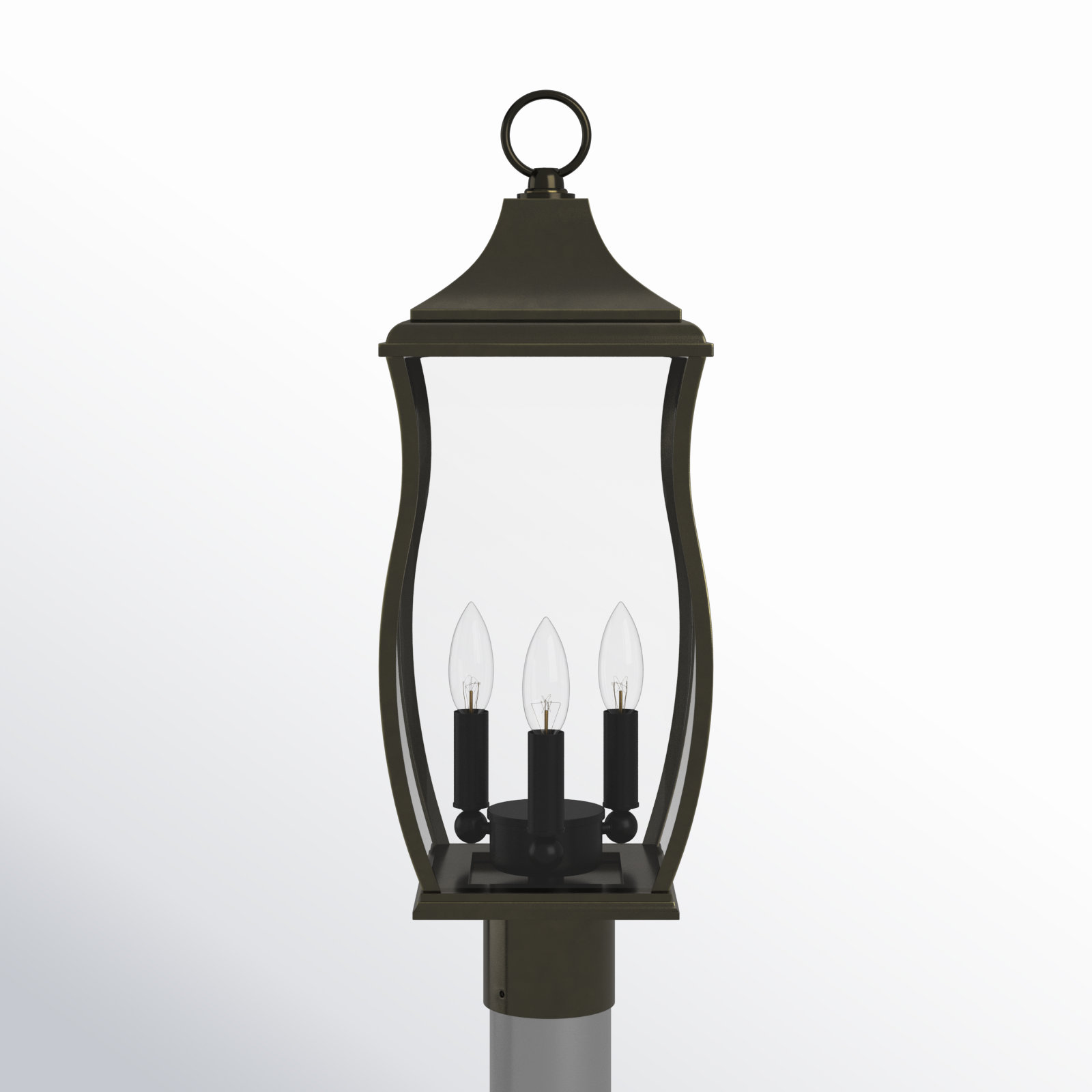 Beveled Outdoor Lantern Head