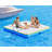 AMERLIFE Inflatable Floating Dock, Non-Slip Air Dock Platform Floating Island Raft with Detachable Ladder and Water Zone for Pool Lake Beach Ocean-113025742-113025744