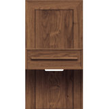 Moduluxe 1 - Drawer Solid Wood Nightstand
