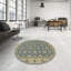 Tapis décoratif multicolore à motif abstrait-1703671775