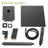 Shower System with Waterfall Tub Spout,12 Inch Ceiling Mount Square Shower System with Rough-in Valve, Oil Rubber Bronze