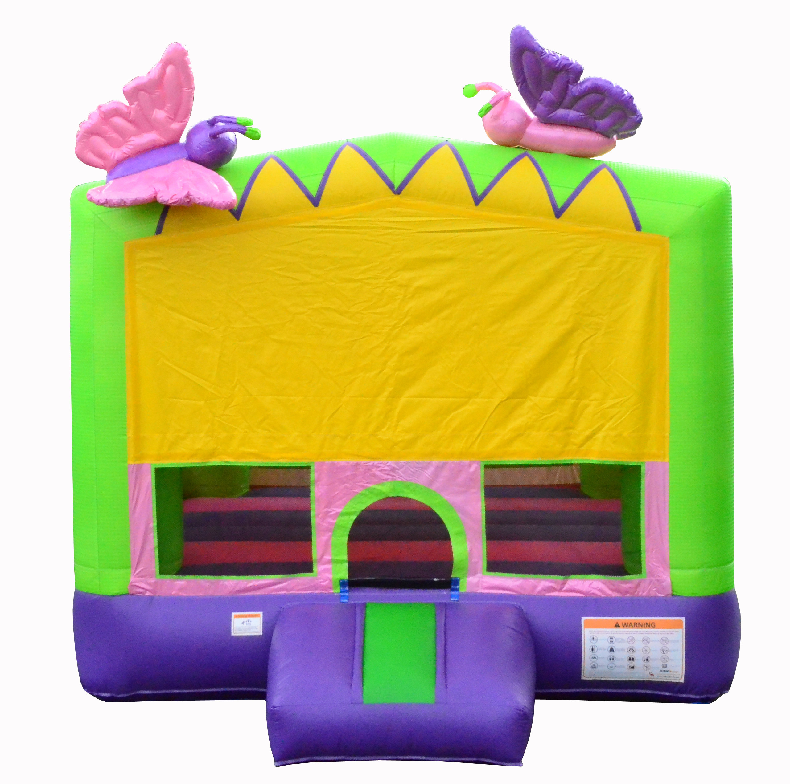 JumpOrange Glittery Inflatable Butterfly Bounce House & Reviews ...