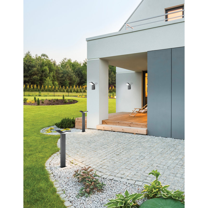 Dark Grey Integrated LED Aluminium Pathway Light