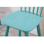 Tabouret de comptoir à dossier en lattes de bois massif de 38,5 po de hauteur-1978137511