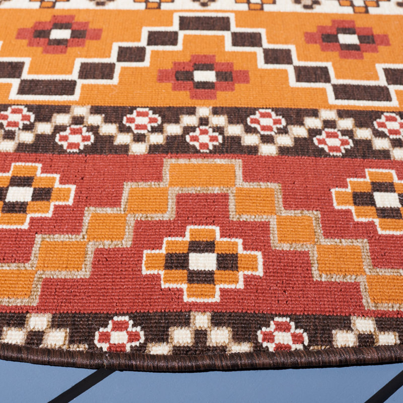 Northpoint Veranda Geometric Indoor/Outdoor Area Rug, Rectangle 9' x 12'