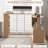 Tyjir L-Shaped Drafting Table