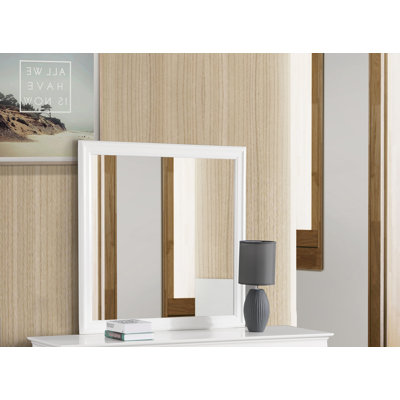 Miroir Glory Furniture, Louis Phillipe, blanc