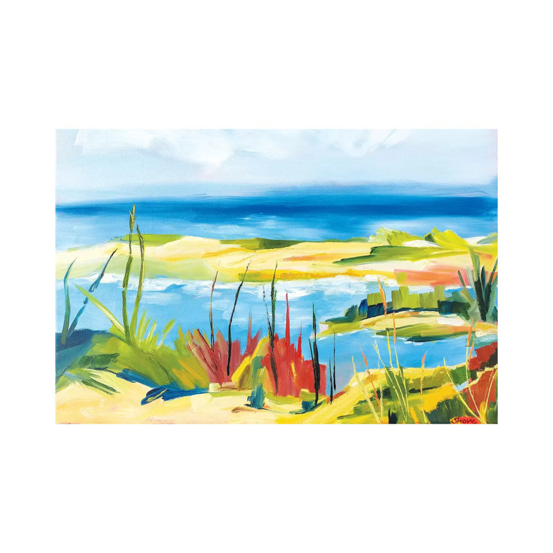 Wellfleet Beach 1 Piece Wall Art on Canvas
