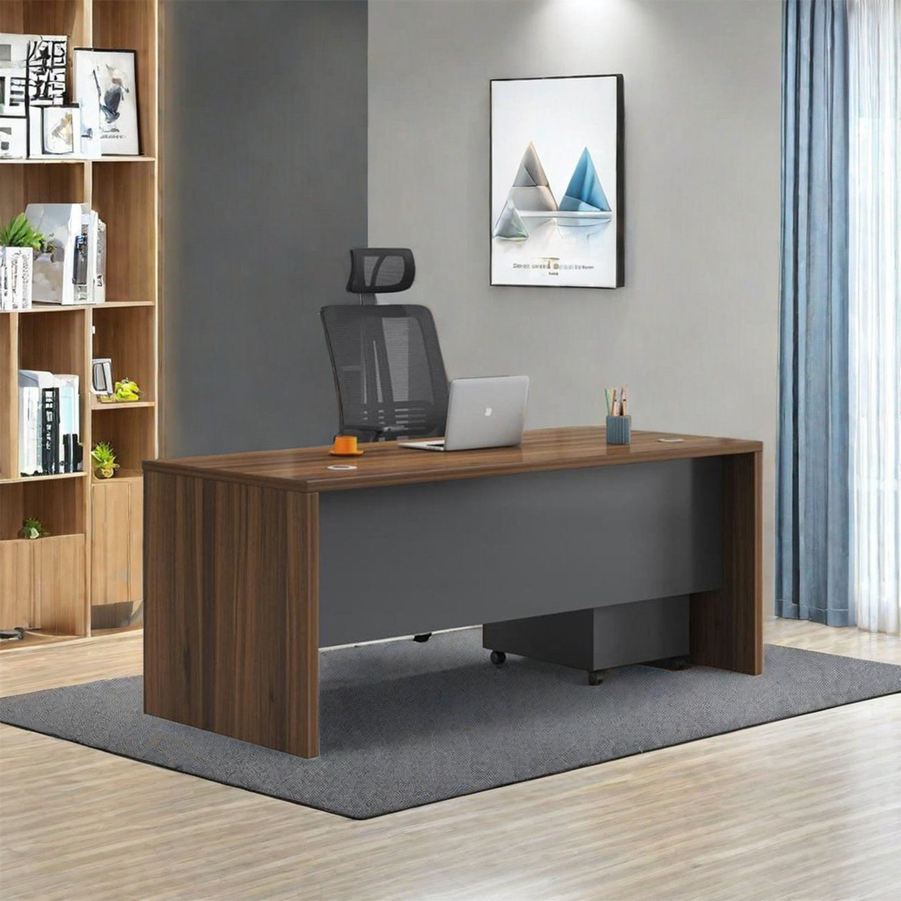 Hokku Designs Cresco Rectangle Computer Desk | Wayfair