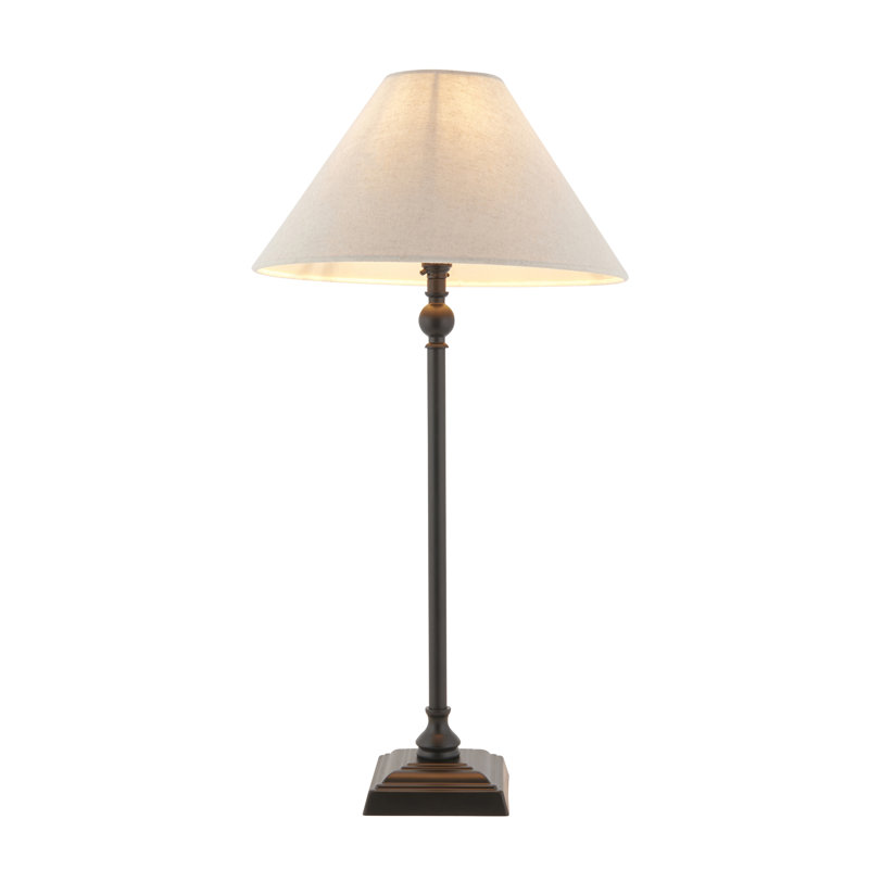 Metal Table Lamp, Black
