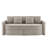 Bennet Storage Sofa 92” Modern Farmhouse Curved Arm Easy Assembly Hidden Storage Chenille Fabric -160587695