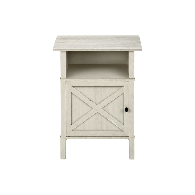 Accent Table, Side Table, End Table, Ivory