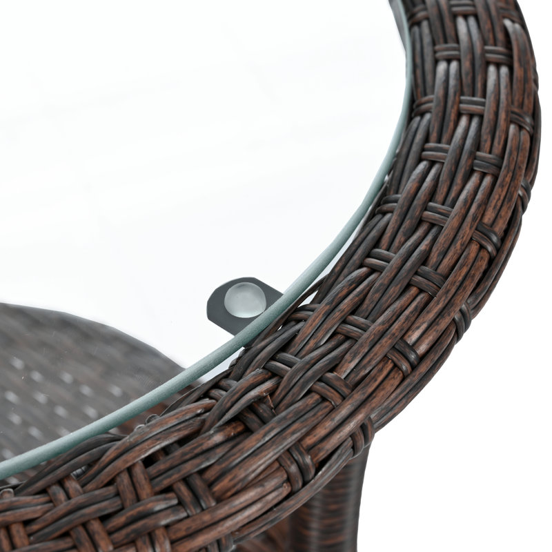 Chaise et table de patio pour l'extérieur