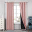 Paire de rideaux doublés occultant 100% Bursaite-948675497-948675495