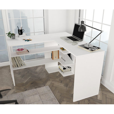 Fokje L-Shaped Writing Desk