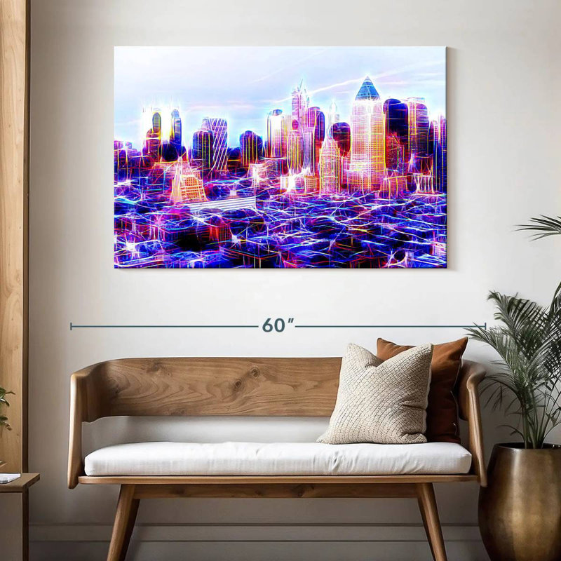 Nicci Manhattan Shine - Midtown Electric, H 32 po x l 48 po