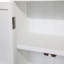 Armoire de rangement blanche 27 po