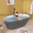 67'' Freestanding Soaking Acrylic Bathtub-100206220