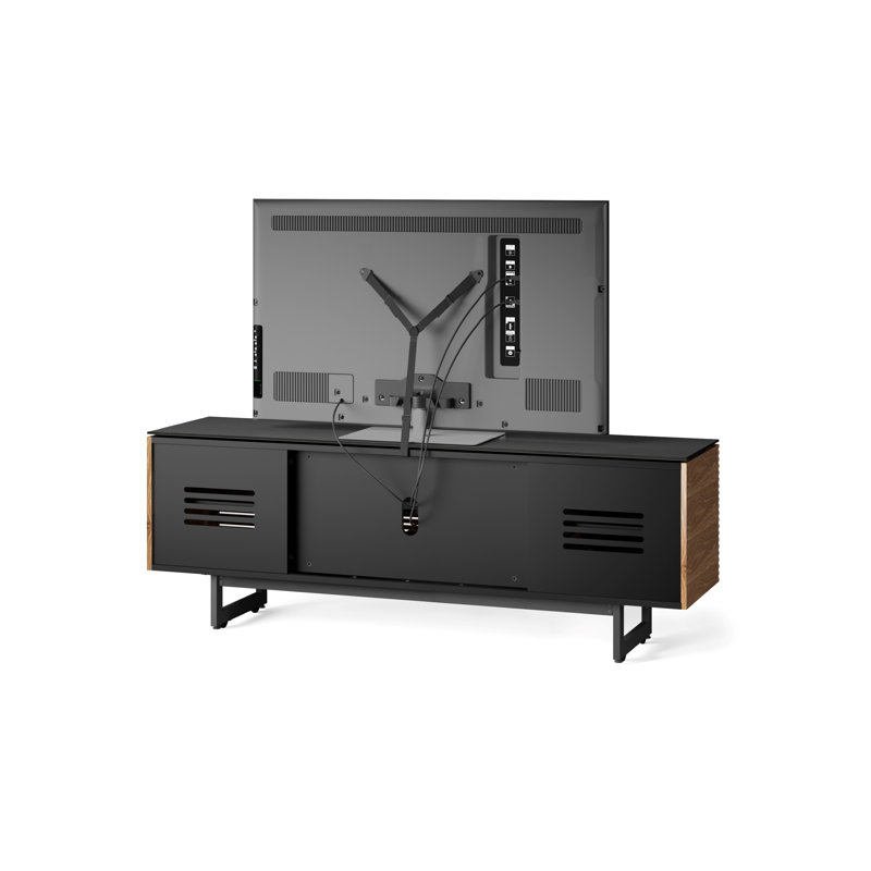 Corridor Media Console, Natural Walnut