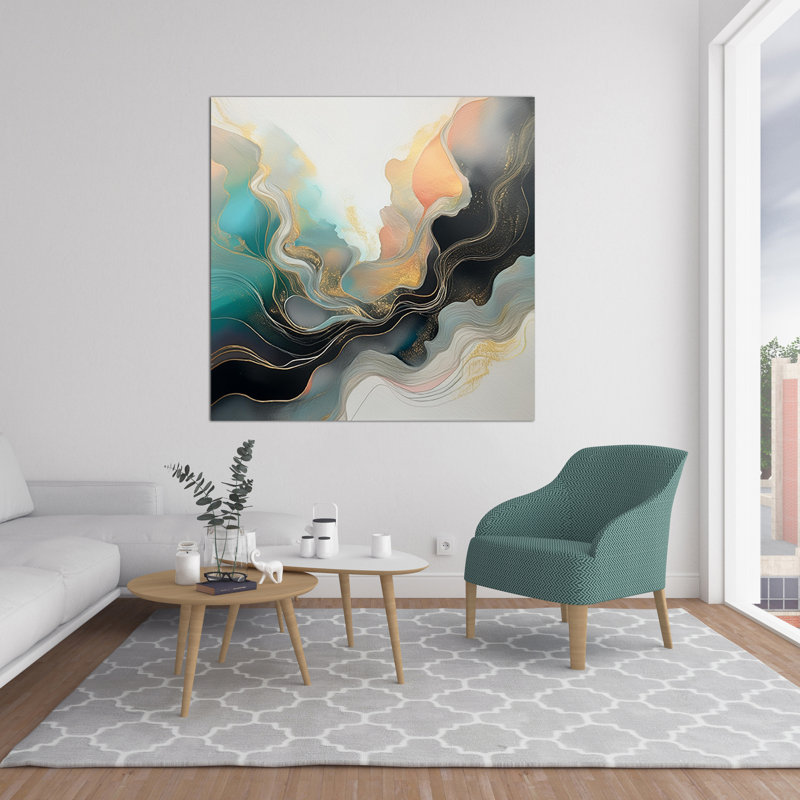 Mystic Tides, 30" H x 30" W