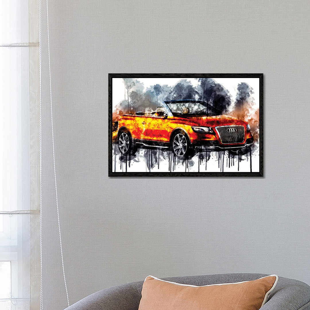 Auto Audi Cross Cabriolet Quattro von Sissy Angelastro - Gallery-Wrapped Canvas Giclée on Canvas