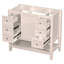 Meuble-lavabo 36 po sans lavabo, base d'armoire seulement, une armoire et trois tiroirs-111123750