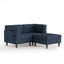 3 Seater Corduroy Sectional-286994993