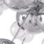 Ignacio Glass and Steel Semi Flush Mount-14277972
