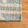 Hazelwood Hand Loomed Jute/Cotton Geometric Rug in Beige/Blue