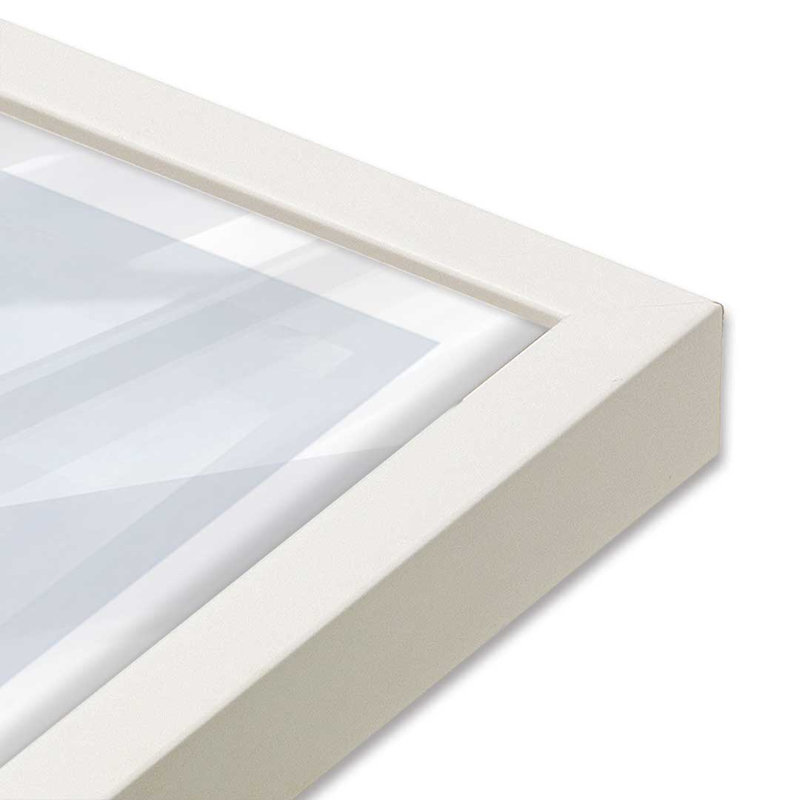 «Humble and Gentle» par Robin-Lee Vieira, reproduction d'art, L 18 po x H 12 po, Blanc, Impression encadrée