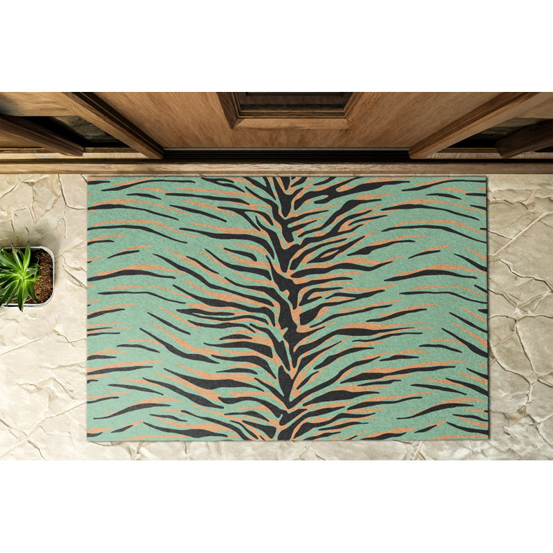 Non-Slip Animal Print Outdoor Doormat