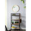 Miroir transitionnel en bois de manguier - Illuminez votre mur rond de 20 po dans votre chambre-130830000