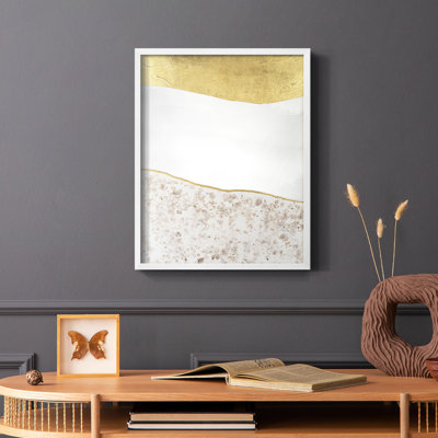 Whitestone I Framed Print - Solid Wood