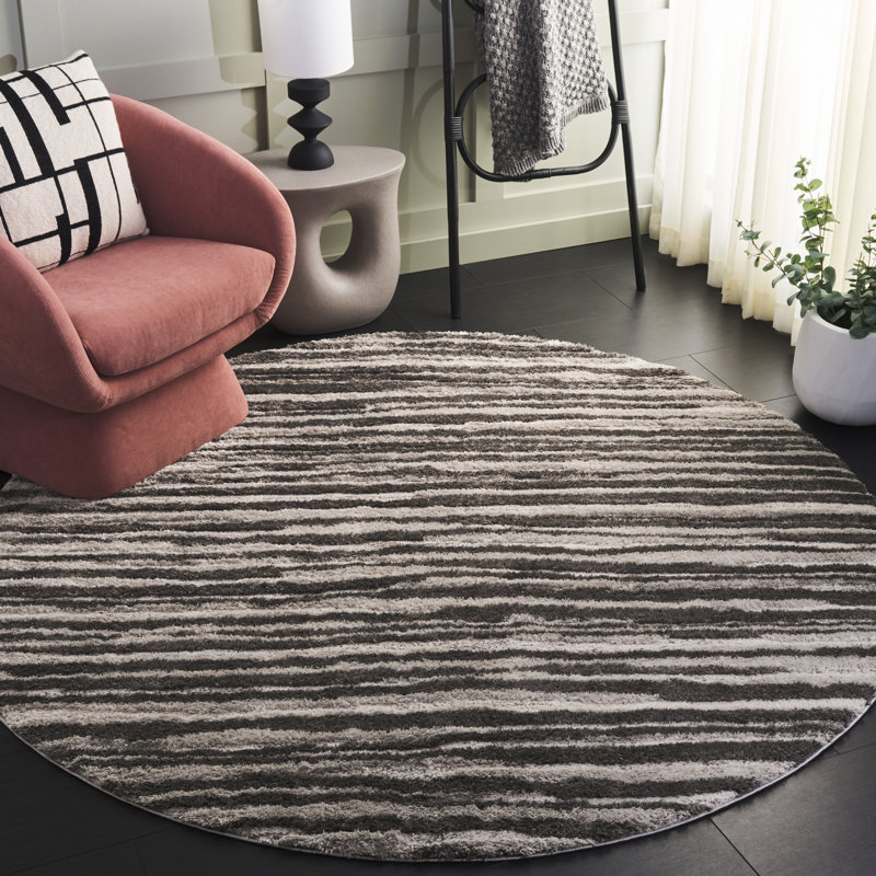 Chrysten Shag 900 Performance Rug, Round 6'7"