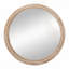 Miroir rond à perles