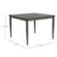 Brookings Wrought Aluminum Dining Table-1387177139