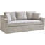 Canapé décontracté de 83,86 po de largeur, tissu chenille, assise profonde, trois places-1866615247