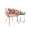 Chaise d'appoint de luxe en velours moderne-356424052
