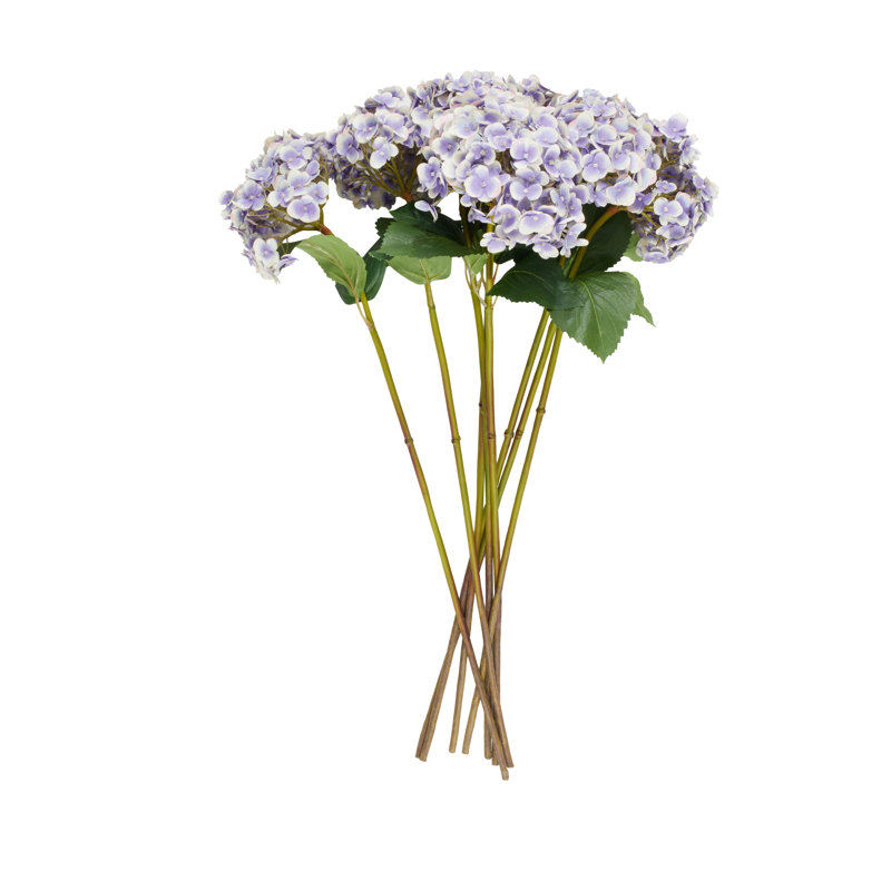 Tige de fleur artificielle Cole et Grey, H 32 po x l 14 po x P 14 po, Mauve