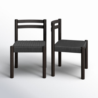 Ledell Solid Wood Low Back Side Chair