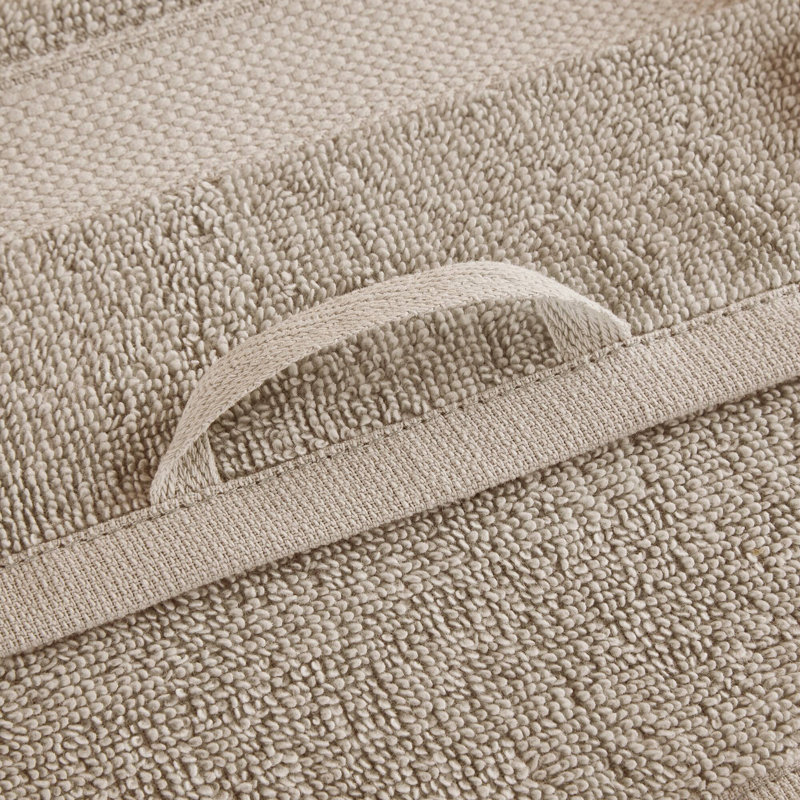 Ensemble de serviettes surdimensionnées 100% coton turc beige 500 g / m² 4 pièces, Beige, Draps de bain - paquet de 4