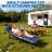 Camping Cot with Comfortable Mattress for Adults, Extra Wide Cots for Sleeping, Folding Cot Camping Bed Max Load 400LBS for Travel Tent Day Bed Outdoor Home Guest Office Nap-1235354223