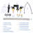 Widespread 2-handle Bathroom Faucet with Drain Assembly-106895919